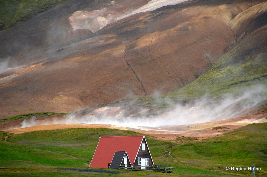 The colourful Þeistareykir Geothermal Area in North-Iceland