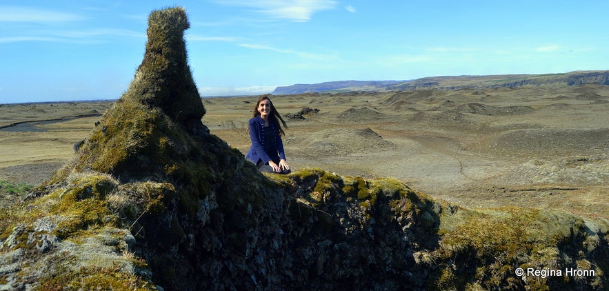 Regína by Landbrotshólar pseudocraters