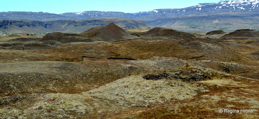 Landbrotshólar pseudocraters S-Iceland