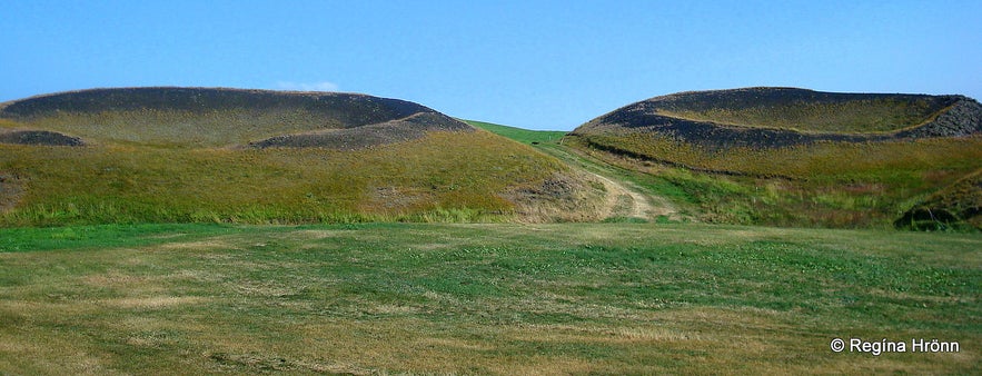 Skútustaðagígar pseudocraters Mývatn