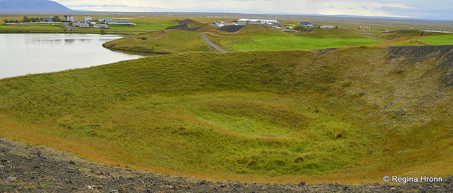 Skútustaðagígar pseudocraters at Mývatn