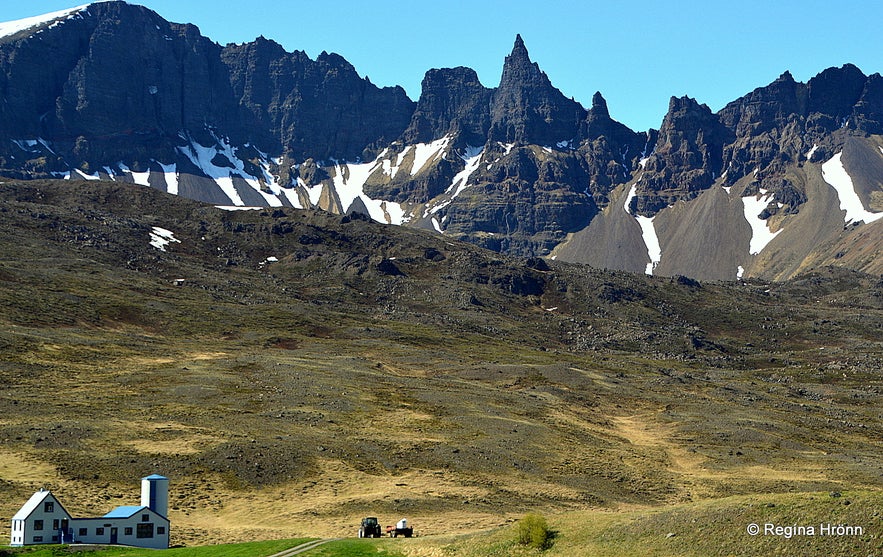 Hraundrangi in Öxnadalur