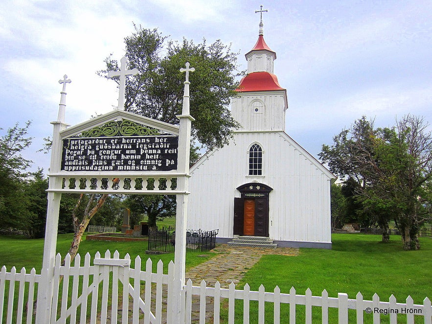 Möðruvallakirkja church in Hörgárdalur in N-Iceland