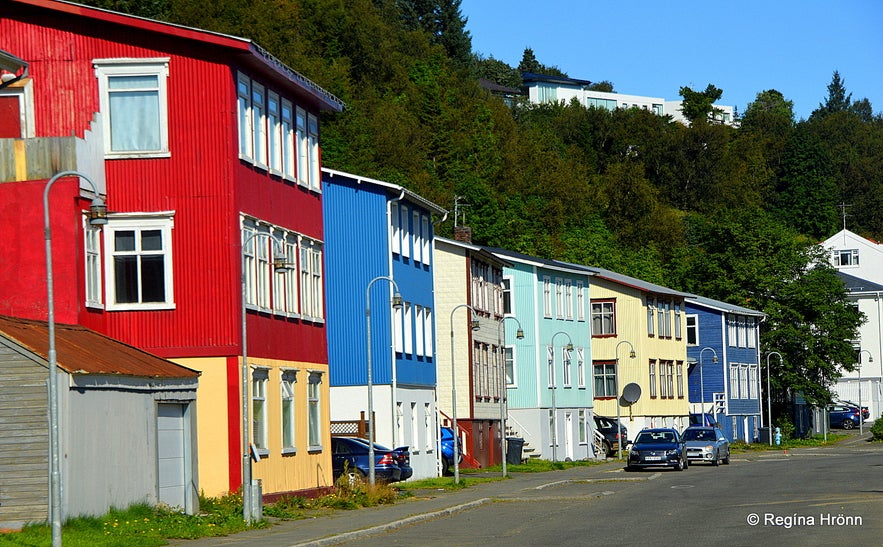 Akureyri the capital city of North-Iceland