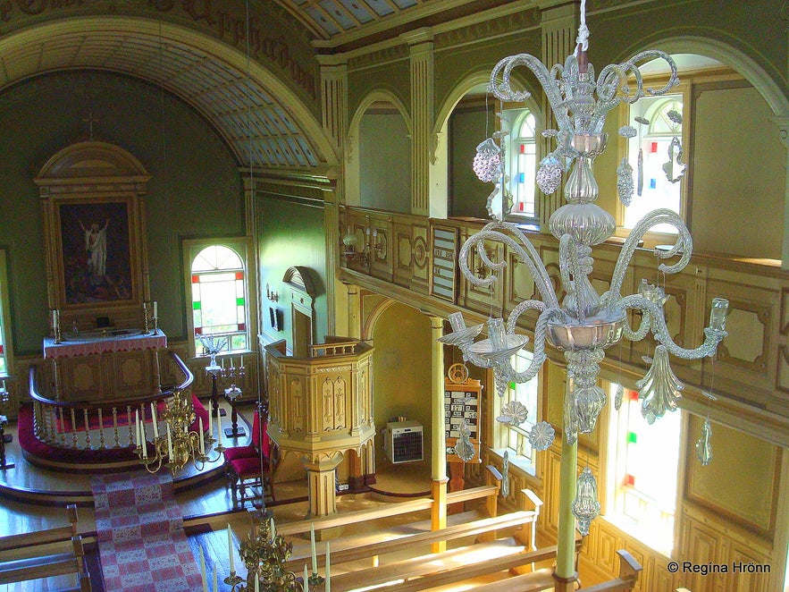 Grundarkirkja church, Eyjafj&ouml;r&eth;ur N-Iceland