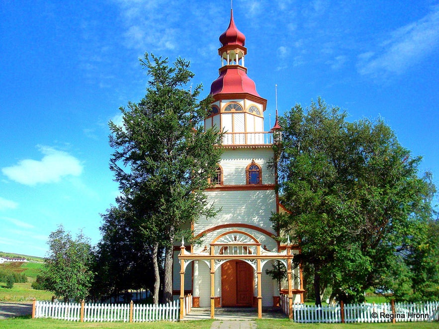 Grundarkirkja church, Eyjafj&ouml;r&eth;ur N-Iceland