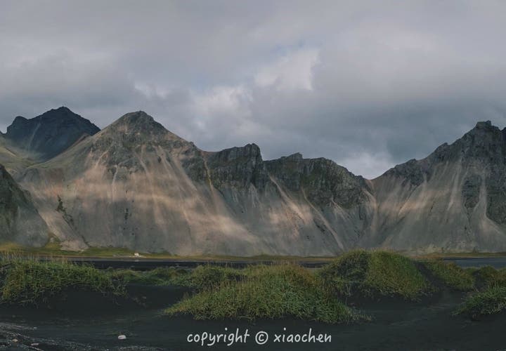 用全景模式照出的西角山照片