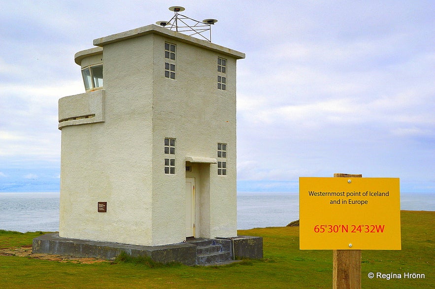 The lighthouse at Látrabjarg