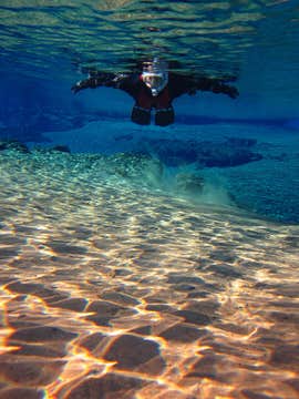 自驾冰岛特色旅行团优惠套票-冰与火的体验|火山内部遨游+冰川徒步+浮潜