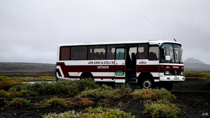 Askja, between the moon and mars, floating in space!