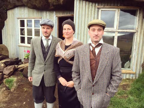 Guided 30 Minute Tour of the Man-Made Caves of Laugavatnshellar with a History of the Cave People