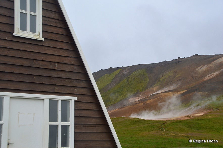 The colourful Þeistareykir Geothermal Area in North-Iceland