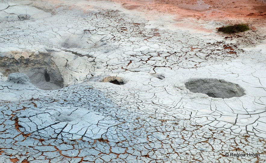 The colourful Þeistareykir Geothermal Area in North-Iceland