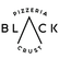 Black Crust Pizzeria has a stylish and cozy interior