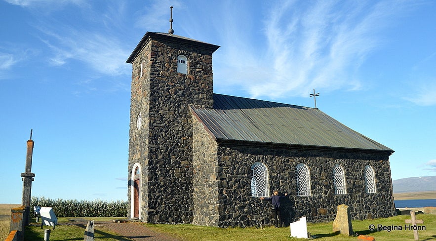 &THORN;ingeyrakirkja church in North-Iceland