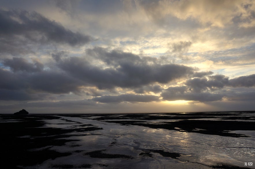 Une photo de la cote sud