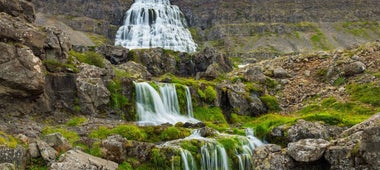 The Dynjandi waterfall is a must see in the Westfjords