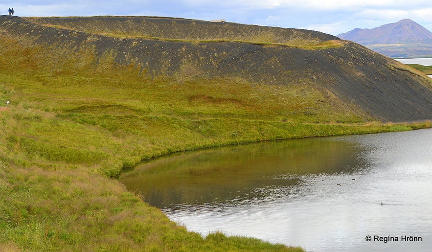 Skútustaðir pseudo craters in the Mývatn area in northeast Iceland Skútustaðir pseudo craters in the Mývatn area in northeast Iceland