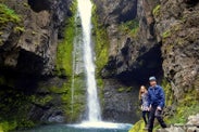 An interesting Hike into the craggy Kotagil Gorge in North Iceland