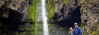 An interesting Hike into the craggy Kotagil Gorge in North Iceland