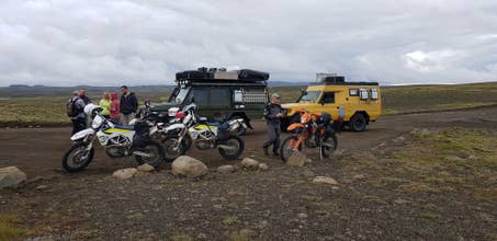 Extreme 6 Day Motorcycle Adventure Tour in the Icelandic Highlands with Waterfalls & Glaciers