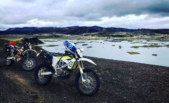 Extreme 3 Day Motorcycle Adventure Tour in the Icelandic Highlands with Langjokull & Fjallabak