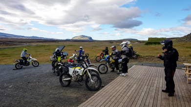 Challenging 4 Day Motorcycle Adventure Tour in Iceland with Waterfalls & Black Beaches