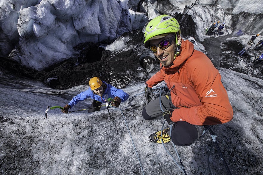 Ice Climb on Sólheimajökull Glacier and make memories to last a lifetime.