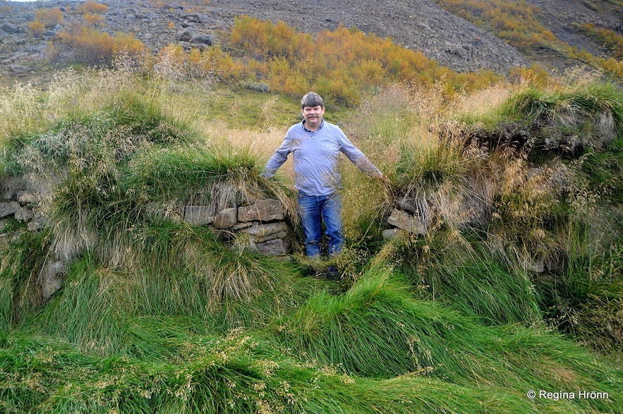 Ruins in Fnjóskadalur valley