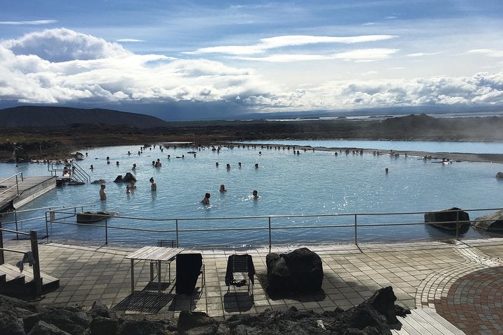 The Earth Lagoon harnesses North Iceland's geothermal energy.
