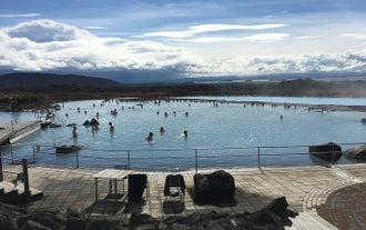 The Earth Lagoon harnesses North Iceland's geothermal energy.