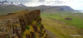 Hiking on Mt. Hestfjall in West-Iceland - a Visit to Andakílsá River and a dip in a Hot pool