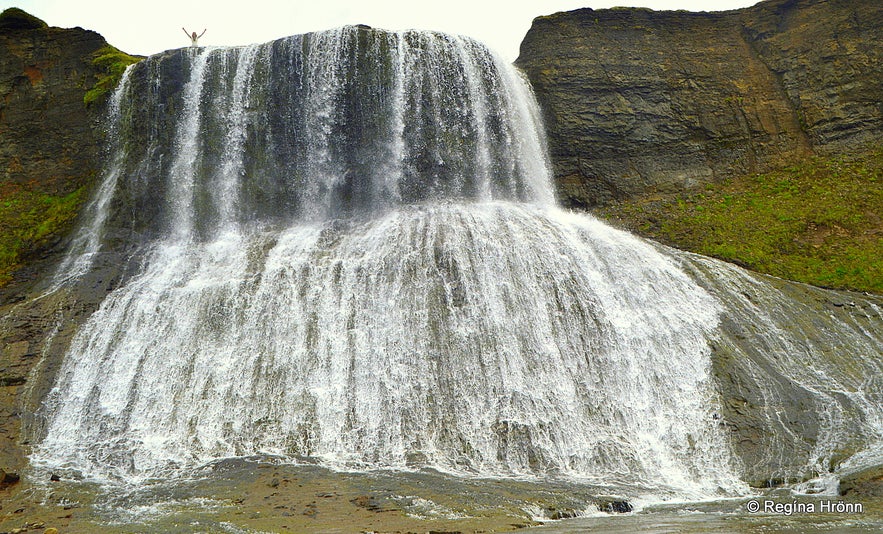 The majestic Waterfall Hvítserkur in Fitjaá River in West-Iceland The majestic Waterfall Hvítserkur in Fitjaá River in West-Iceland