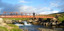 Lundarreykjadalur Valley in West-Iceland - the Natural Hot Pools Krosslaug and Englandshver