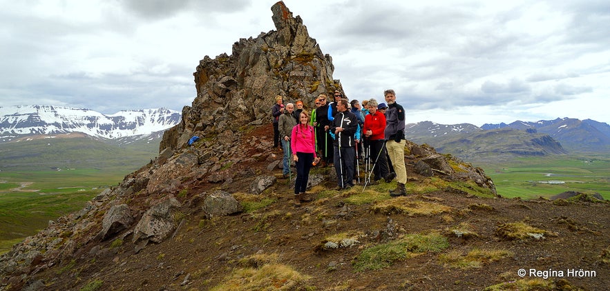 Mt. Hestfjall in Borgarfjörður West-Iceland