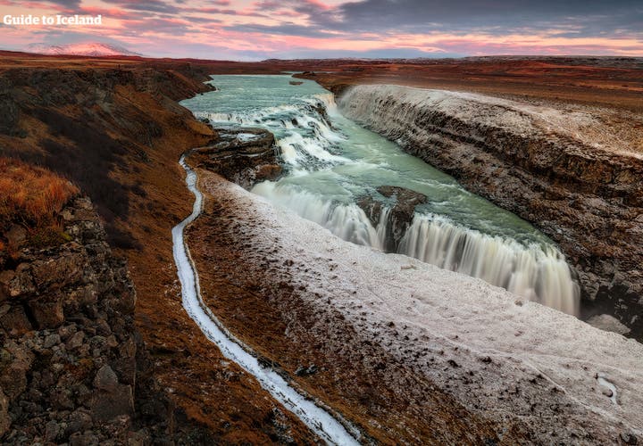 冰島黃金圈Gullfoss