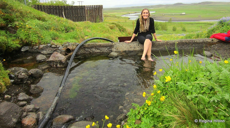 By Hreppslaug pool West Iceland