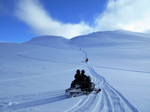 Wild 2-Hour Snowmobile Tour in North Iceland