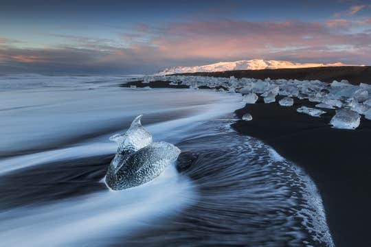 Magical 4 Day Northern Lights Winter Photography Tour of Iceland with Ice Caving & Waterfalls