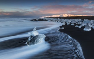 Het Diamond Beach is een van de stops op deze fotografietour.