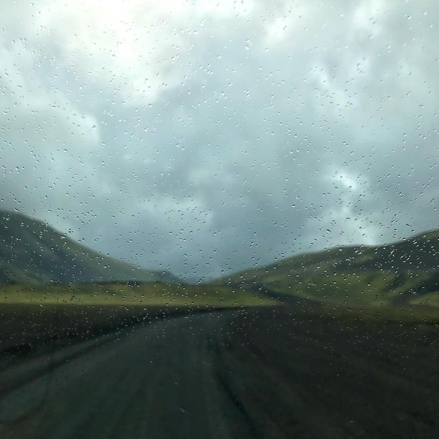 rainy road highlands