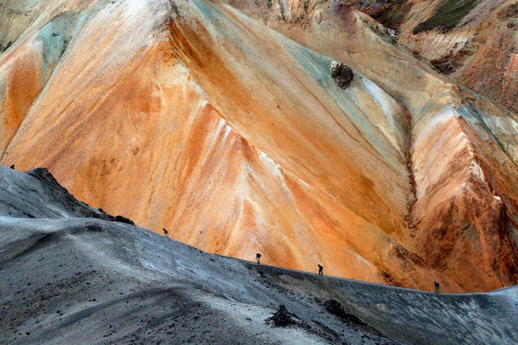 Hikers can feel the true immensity of nature on a nature hike