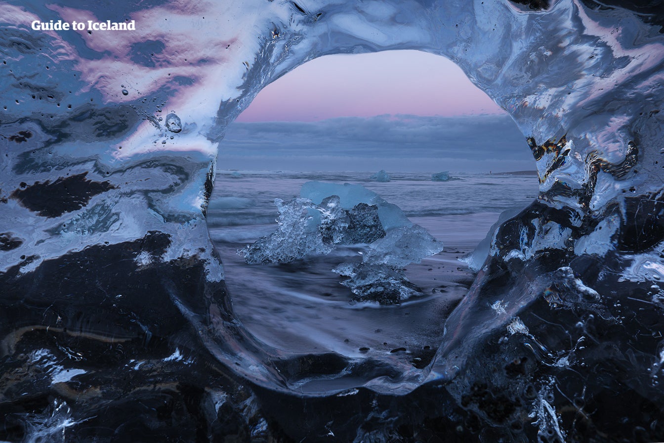 南岸三日游 (圣诞节、元旦前后，中文导游)｜黄金圈、黑沙滩、杰古沙龙冰河湖、蓝冰洞、极光