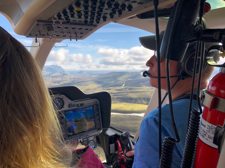 Better than helicopter flight in Iceland could be only longer helicopter flight in Iceland