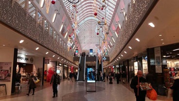 Smáralind shopping mall, in Kópavogur, Reykjavík Capital Area.