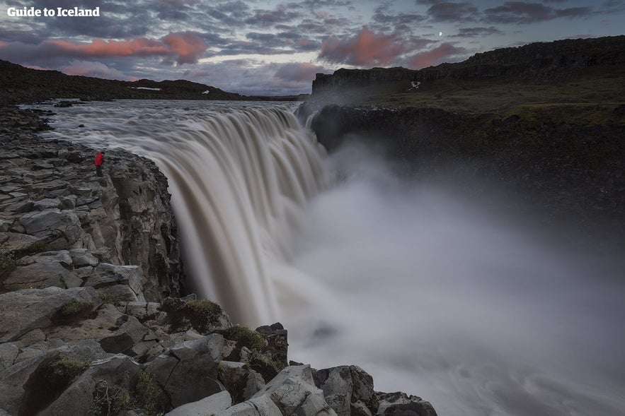 Wodospad Dettifoss na północy Islandii.