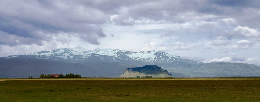 冰島南岸埃亞菲亞德拉火山