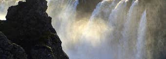 Grettir the Strong and the Troll in the Waterfall - a Viking Saga from North Iceland