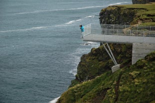 The Stori Karl platform in Langanes is perfect for birdwatching.
