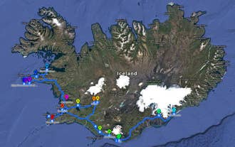 Et kort over din 6-dages rejse til Game of Thrones filmoptagelsessteder og mere.